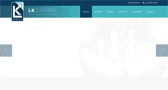 Desktop Screenshot of lk-conseil.com